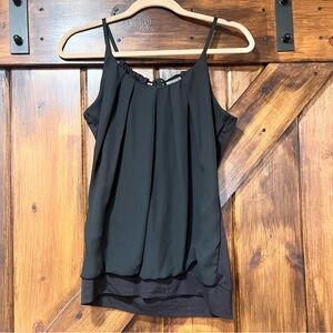 Maurice’s tie-back black tank top